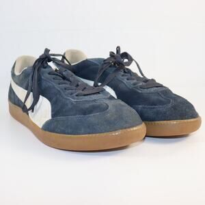 Puma Suede Classic Gum Sole Sneakers – Men’s Size 12 – Navy Blue & White